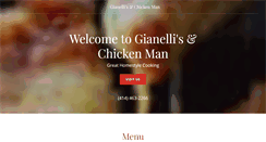 Desktop Screenshot of gianellis.com